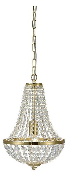 Markslöjd 106118 - Krištáľový luster na reťazi GRÄNSÖ 1xE27/60W/230V