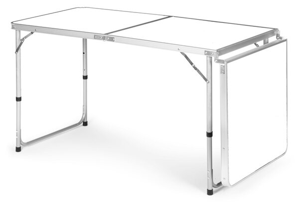 MultiGarden Skládací turistický stůl Veloca 180x60 cm bílý