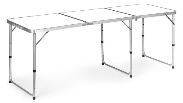 MultiGarden Skládací turistický stůl Veloca 180x60 cm bílý