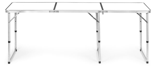 MultiGarden Skládací turistický stůl Veloca 180x60 cm bílý