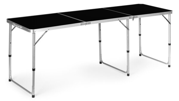 MultiGarden Skládací turistický stůl Veloca 180x60 cm černý