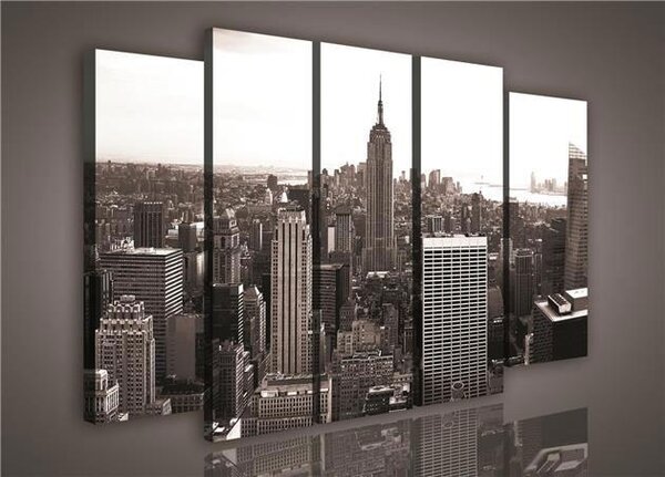 Obraz na plátne, rozmer 150 x 100 cm, Empire State Building, IMPOL TRADE 1087S12