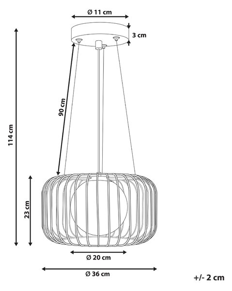 Závesná lampa zlatá kovová železné tienidlo v tvare klietky industriálny štýl obývacia izba spálňa