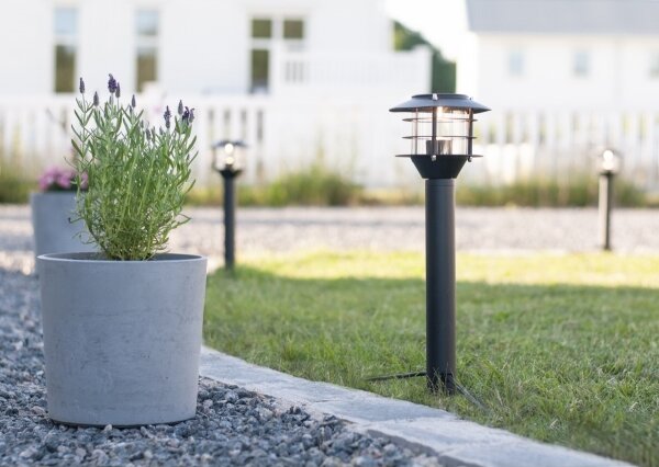 Markslöjd 107290 - LED Vonkajšia lampa GARDEN 24 LED/3W/24V 45 cm IP44 čierna