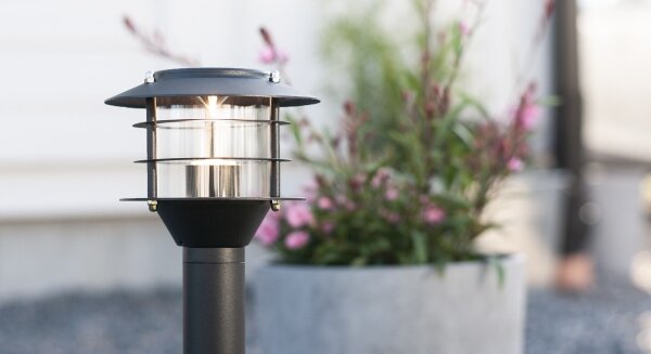 Markslöjd 107290 - LED Vonkajšia lampa GARDEN 24 LED/3W/24V 45 cm IP44 čierna