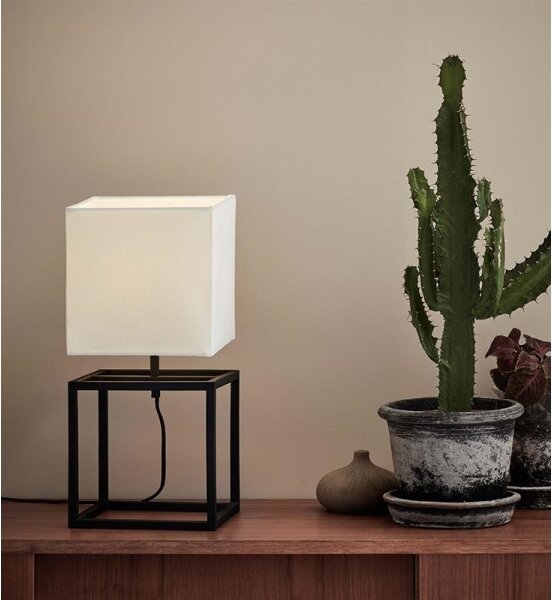 Markslöjd 107306 - Stolná lampa CUBE 1xE27/60W/230V