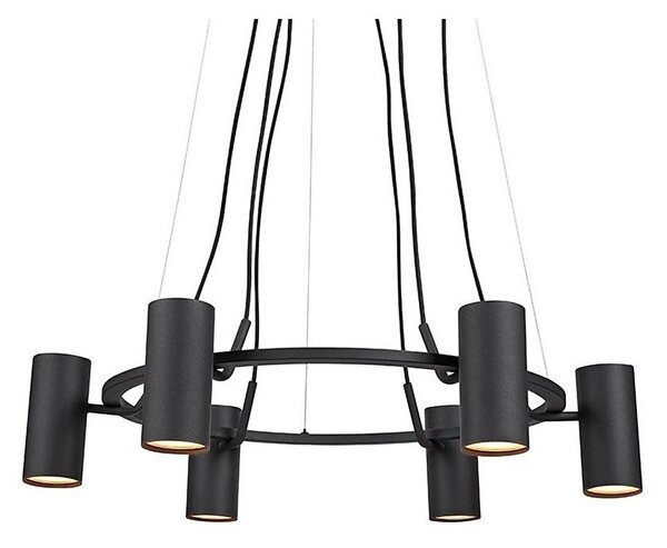 Markslöjd 107357 - Luster na lanku PORTO 6xGU10/12W/230V