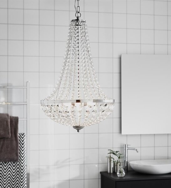 Markslöjd 107551 - Kúpeľňový luster na reťazi 3xG9/20W/230 IP44