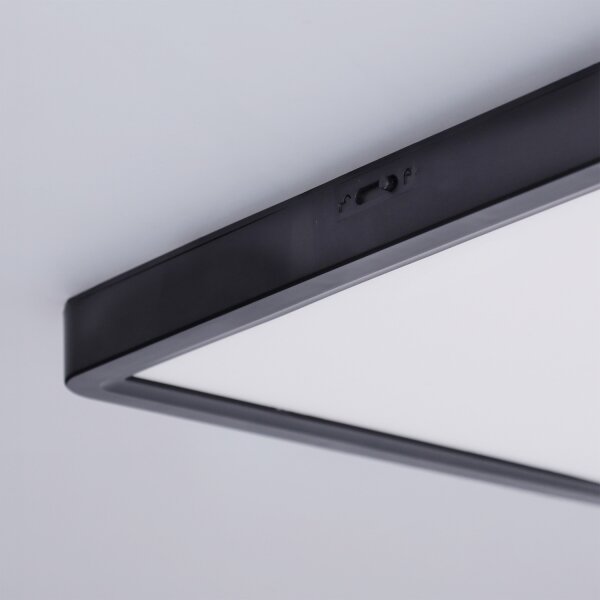 Brilagi -LED stmievateľné stropné svietidlo ESTELA SQUARE LED/36W/230V 31x31 cm čierna+DO