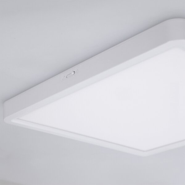 Brilagi - LED stmievateľné stropné svietidlo ESTELA SQUARE LED/36W/230V 31x31 cm biela + diaľkové ovládanie