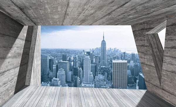 Fototapety, rozmer 368 x 254 cm, 3D New York, IMPOL TRADE 3142