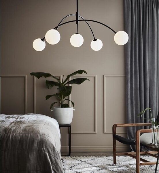 Markslöjd 107560 - Luster na lanku HEAVEN 5xG9/28W/230V