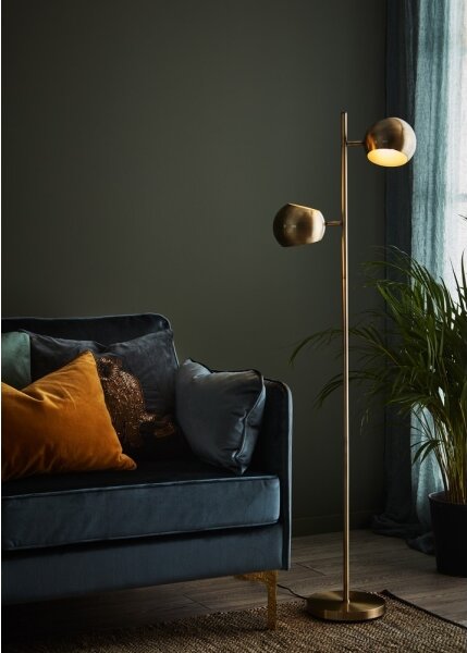 Markslöjd 107742 - Stojacia lampa EDGAR 2xE14/40W/230V