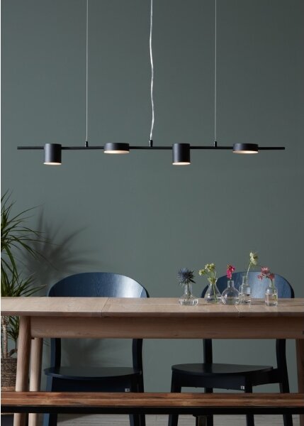 Markslöjd 107746 - Luster na lanku ROW 4xG9/7W/230V