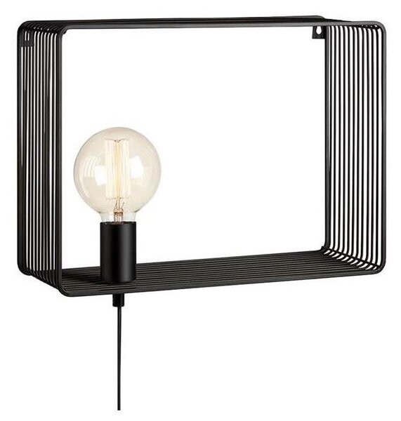 Markslöjd 107814 - Nástenné svietidlo SHELF 1xE27/60W/230V