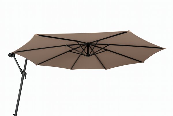 Záhradný slnečník Houseland Zynex 300 cm svetlohnedý