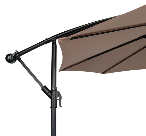 Záhradný slnečník Houseland Zynex 300 cm svetlohnedý
