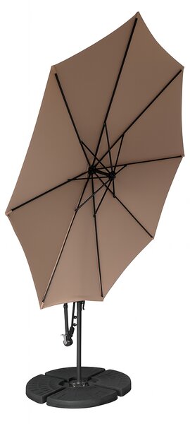 Záhradný slnečník Houseland Zynex 300 cm svetlohnedý