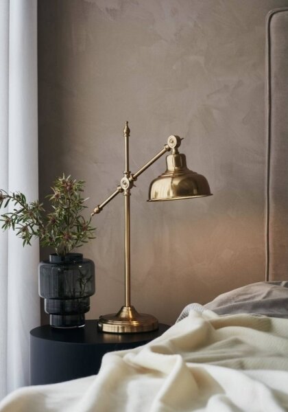 Markslöjd 108116 - Stolná lampa GRIMSTAD 1xE27/60W/230V