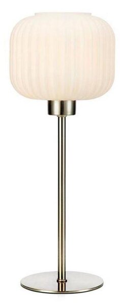 Markslöjd 108121 - Stolná lampa SOBER 1xE27/60W/230V matný chróm