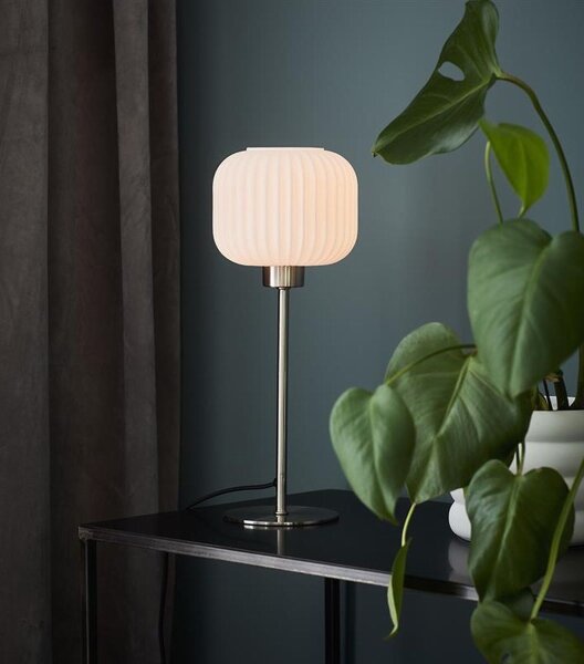 Markslöjd 108121 - Stolná lampa SOBER 1xE27/60W/230V matný chróm