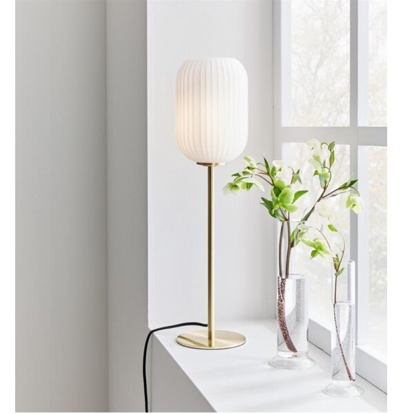 Markslöjd 108251 - Stolná lampa CAVA 1xE14/40W/230V zlatá