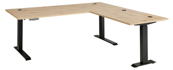 Písací stôl MEMPHIS dub artisan/grafitová