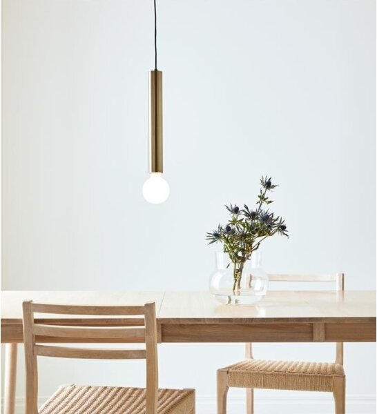 Markslöjd 108259 - Luster na lanku SENCILLO 1xE27/40W/230V zlatá