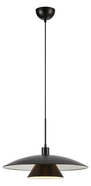 Markslöjd 108431 - Luster na lanku MILLINGE 1xE27/40W/230V čierna