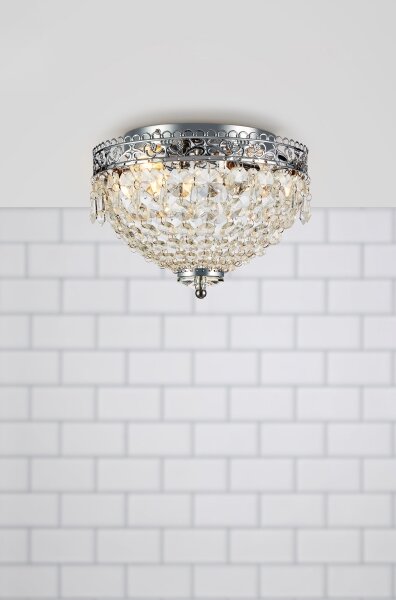 Markslöjd 108423 - Stropné svietidlo JOLINE 2xE14/40W/230V chróm