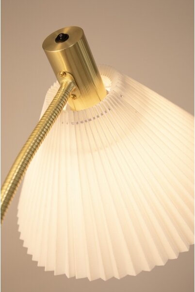 Markslöjd 108569 - Stojacia lampa MIRA 1xE27/40W/230V zlatá