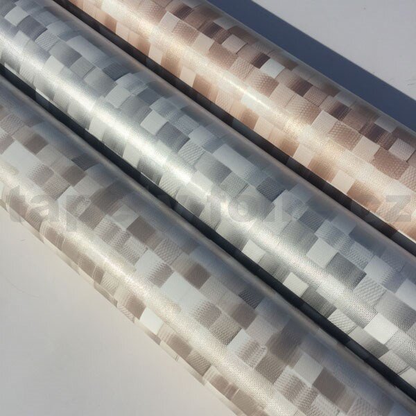 Samolepiace fólie tkaný košík strieborný, metráž, šírka 45cm, návin 15m, GEKKOFIX 13684, samolepiace tapety