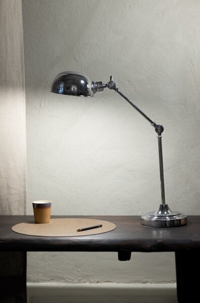 Markslöjd 108583 - Stolná lampa PORTLAND 1xE27/40W/230V lesklý chróm