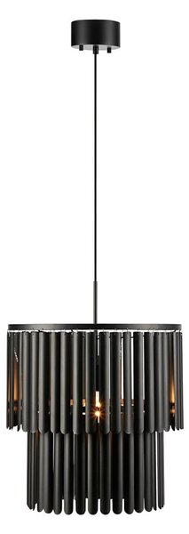 Markslöjd 108581 - Luster na lanku VIENTO 1xE27/40W/230V čierna