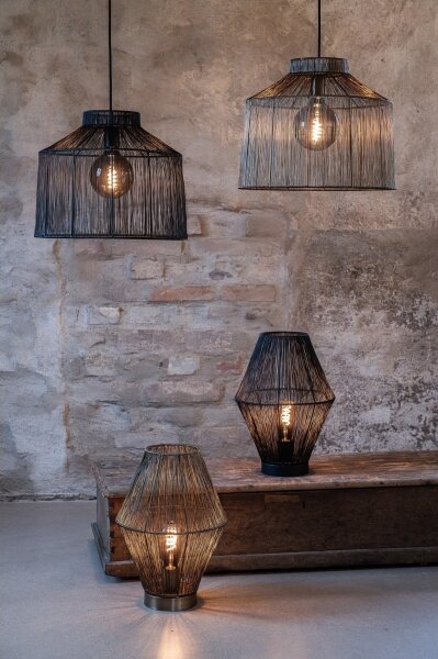 Markslöjd 108665 - Stolná lampa CASA 1xE27/40W/230V mosadz