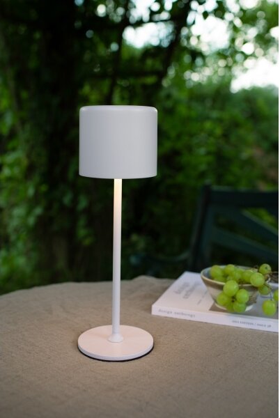 Markslöjd 108658 - LED Stmievateľná nabíjacia lampa FILO LED/2W/5V IP44 30 cm biela