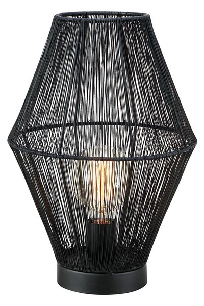 Markslöjd 108666 - Stolná lampa CASA 1xE27/40W/230V čierna