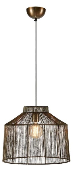 Markslöjd 108667 - Luster na lanku CAPANNA 1xE27/40W/230V mosadz