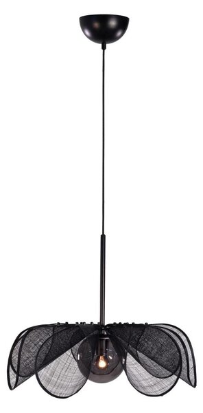 Markslöjd 108660 - Luster na lanku STYRKA 1xE27/40W/230V pr. 63 cm čierna