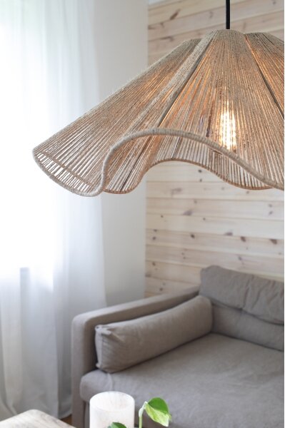 Markslöjd 108681 - Luster na lanku NAMI 1xE27/40W/230V hnedá
