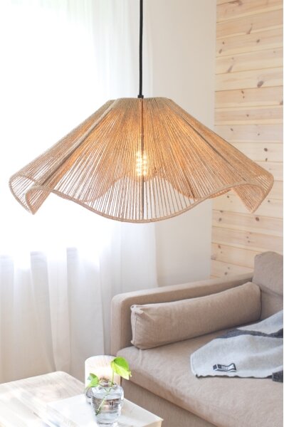 Markslöjd 108681 - Luster na lanku NAMI 1xE27/40W/230V hnedá