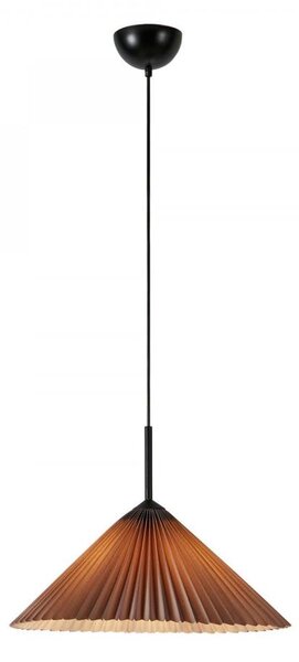 Markslöjd 108709 - Luster na lanku PLISADO 1xE27/40W/230V pr. 50 cm šedá