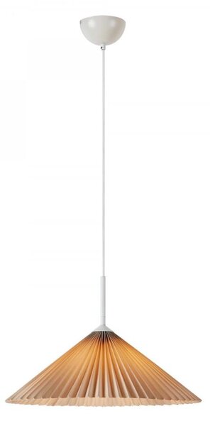 Markslöjd 108710 - Luster na lanku PLISADO 1xE27/40W/230V pr. 50 cm béžová