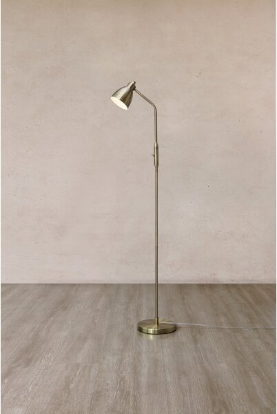 Markslöjd 108715 - Stojacia lampa STORY 1xE14/40W/230V mosadz