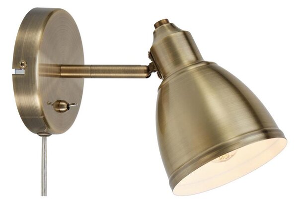Markslöjd 108714 - Nástenná lampa STORY 1xE14/40W/230V mosadz