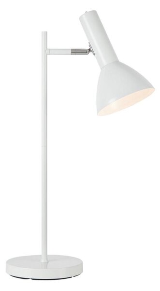 Markslöjd 108688 - Stolná lampa METRO 1xE27/40W/230V biela