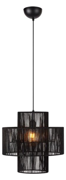 Markslöjd 108766 - Luster na lanku SOGA 1xE27/40W/230V čierna