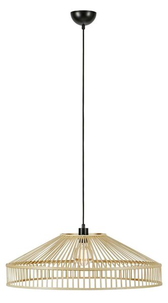 Markslöjd 108783 - Luster na lanku TAPA 1xE27/40W/230V béžová/bambus