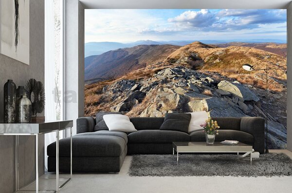 Vliesové fototapety, rozměr 312 cm x 219 cm, výhled z hor, IMPOL TRADE 10510 VEXXL