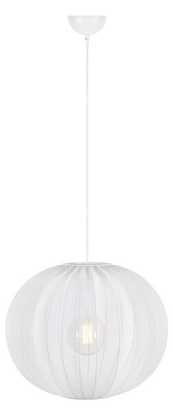 Markslöjd 108792 - Luster na lanku FORENCE 1xE27/40W/230V pr. 50 cm biela